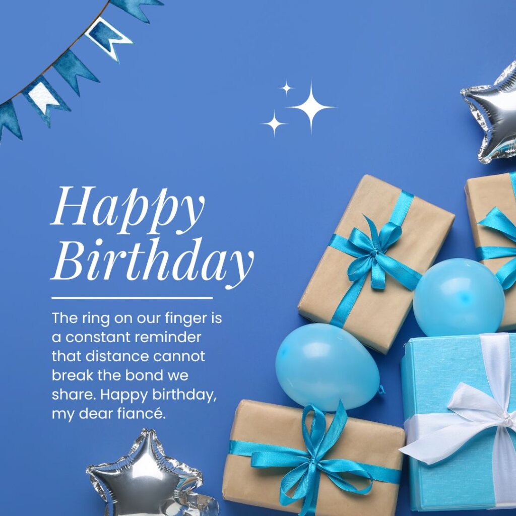 Birthday Wishes for Fiance Long Distance