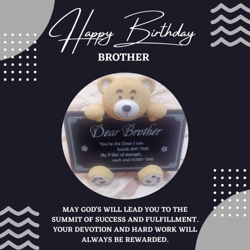Christian Birthday Wishes For Brother