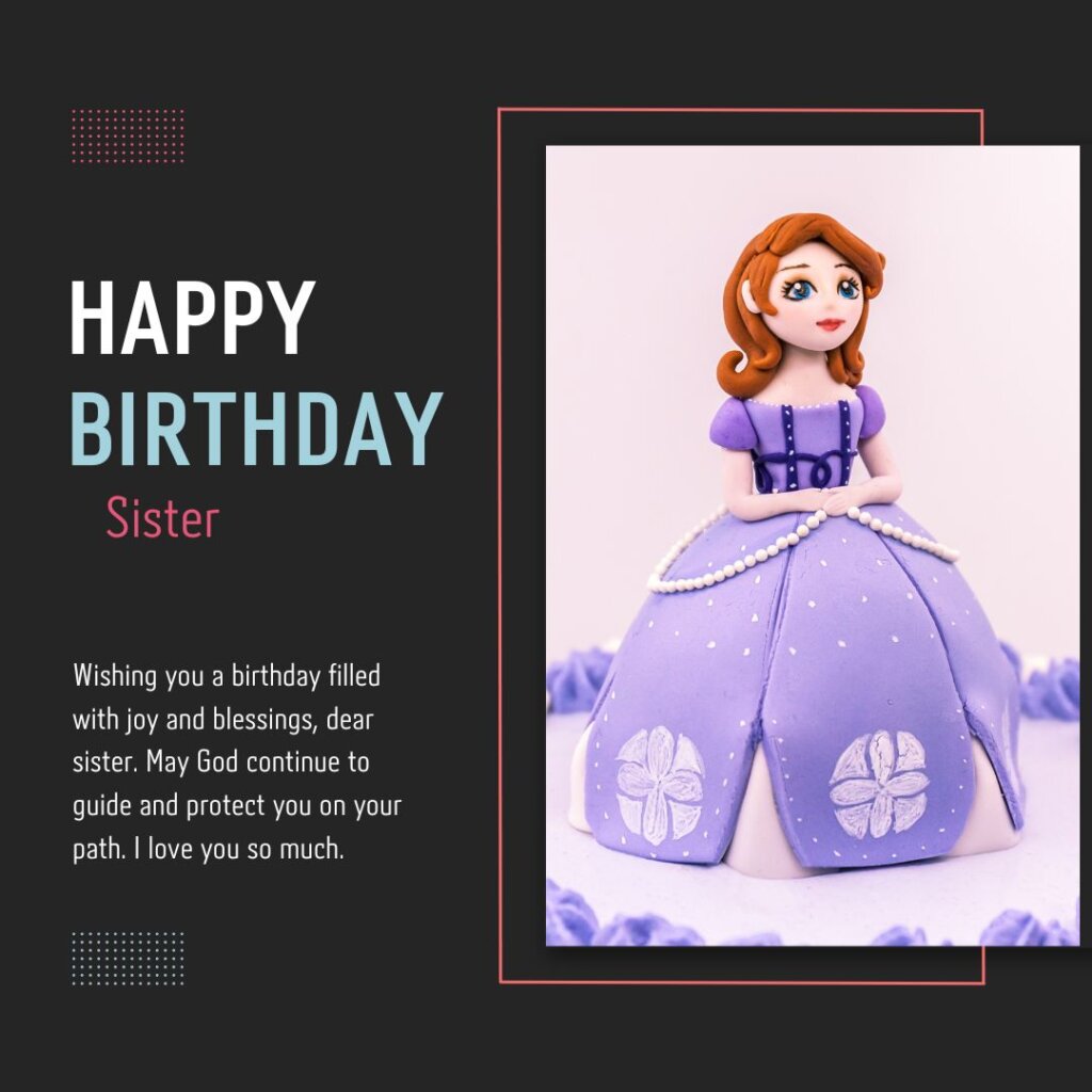 Christian Birthday Wishes For Sister