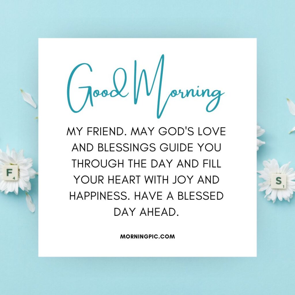 Good Morning Prayer for Friend