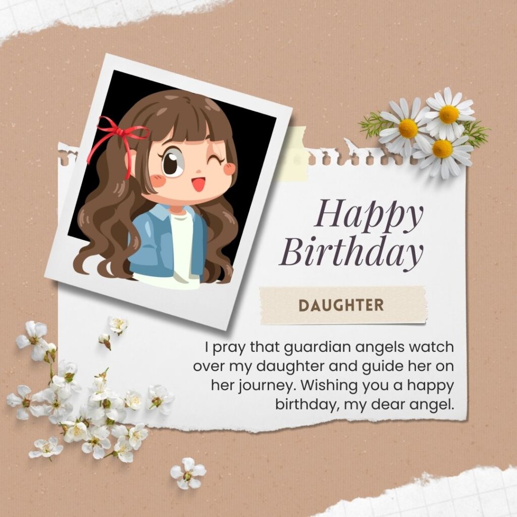 A birthday prayer for a daughter