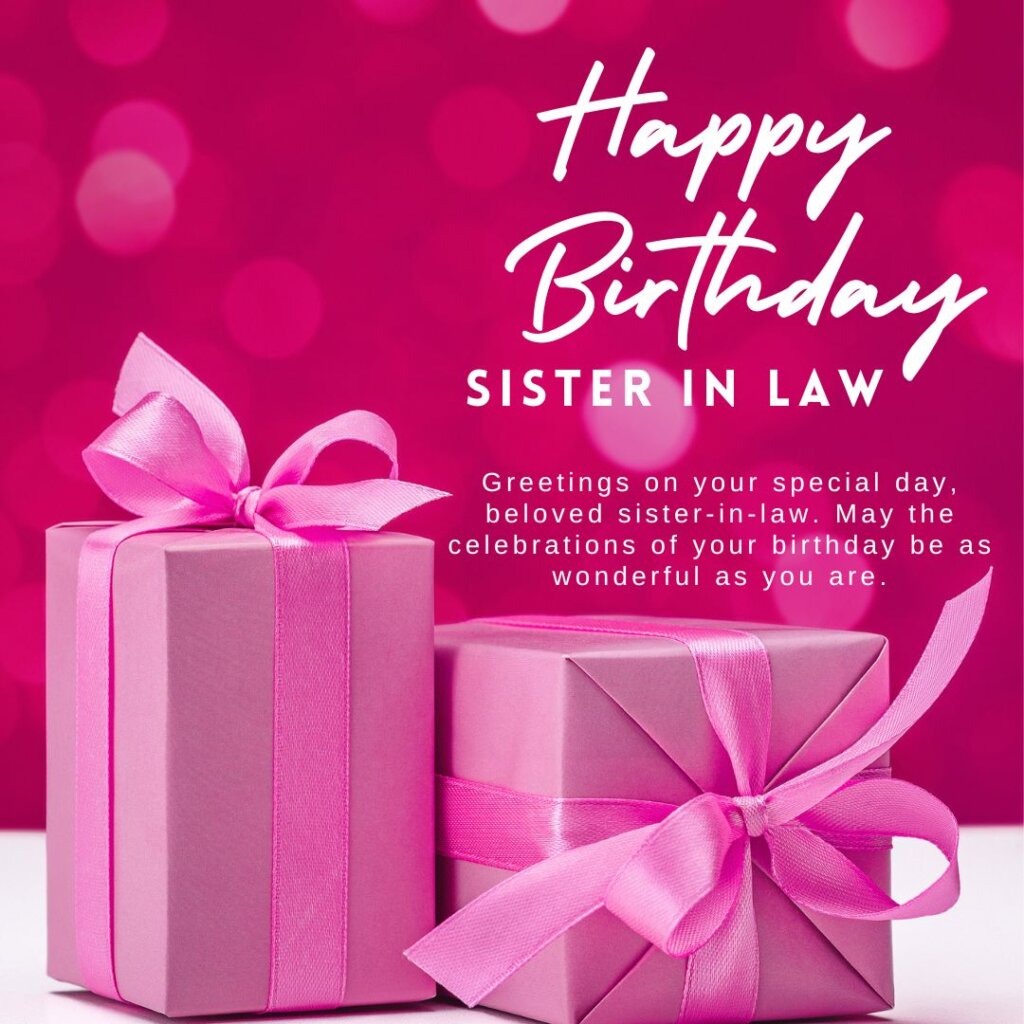 110+ Heart Touching Birthday Wishes For Sister In Law