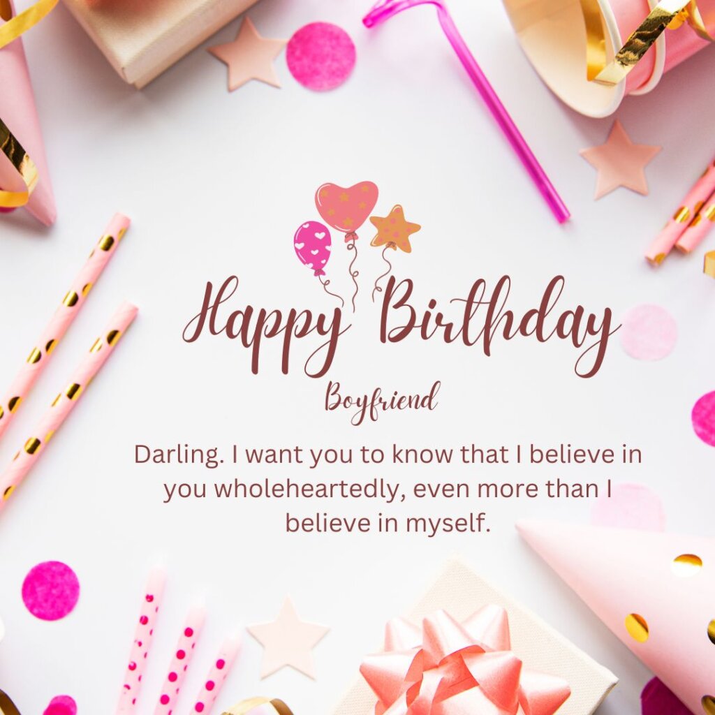 Heart touching distance birthday wishes for boyfriend