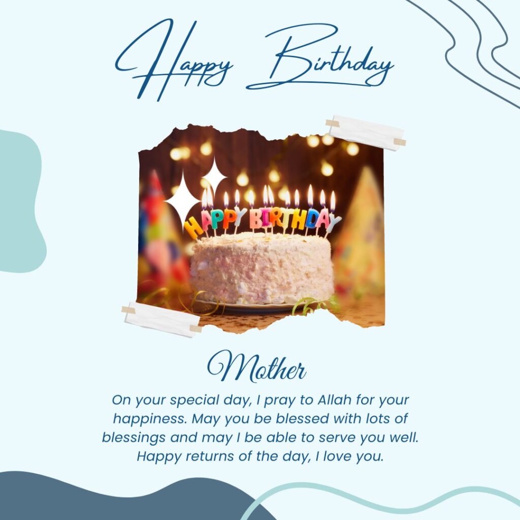 Islamic Birthday Wishes for Mother