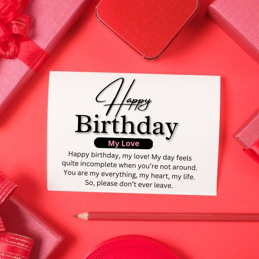 romantic birthday wishes for husband