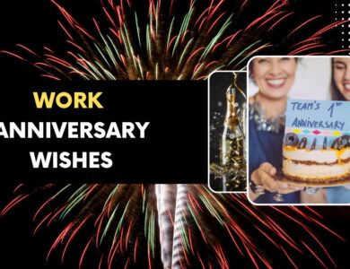 work anniversary wishes