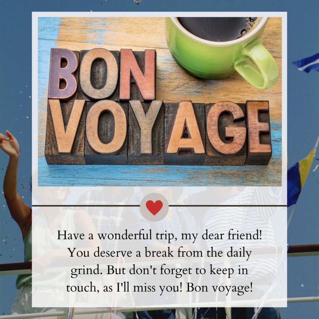Bon Voyage Wishes