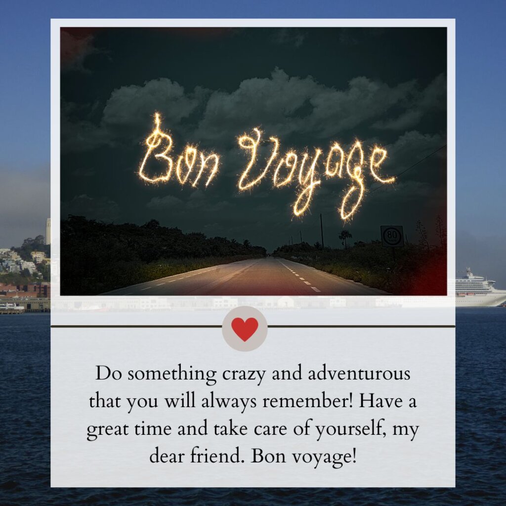 Bon Voyage Wishes