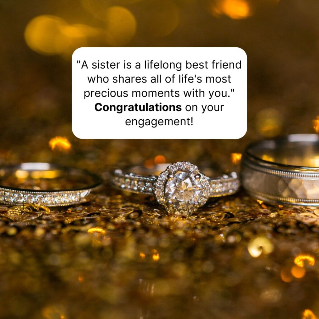 110+ Engagement Wishes For Sister To Show Your Love - Morning Pic