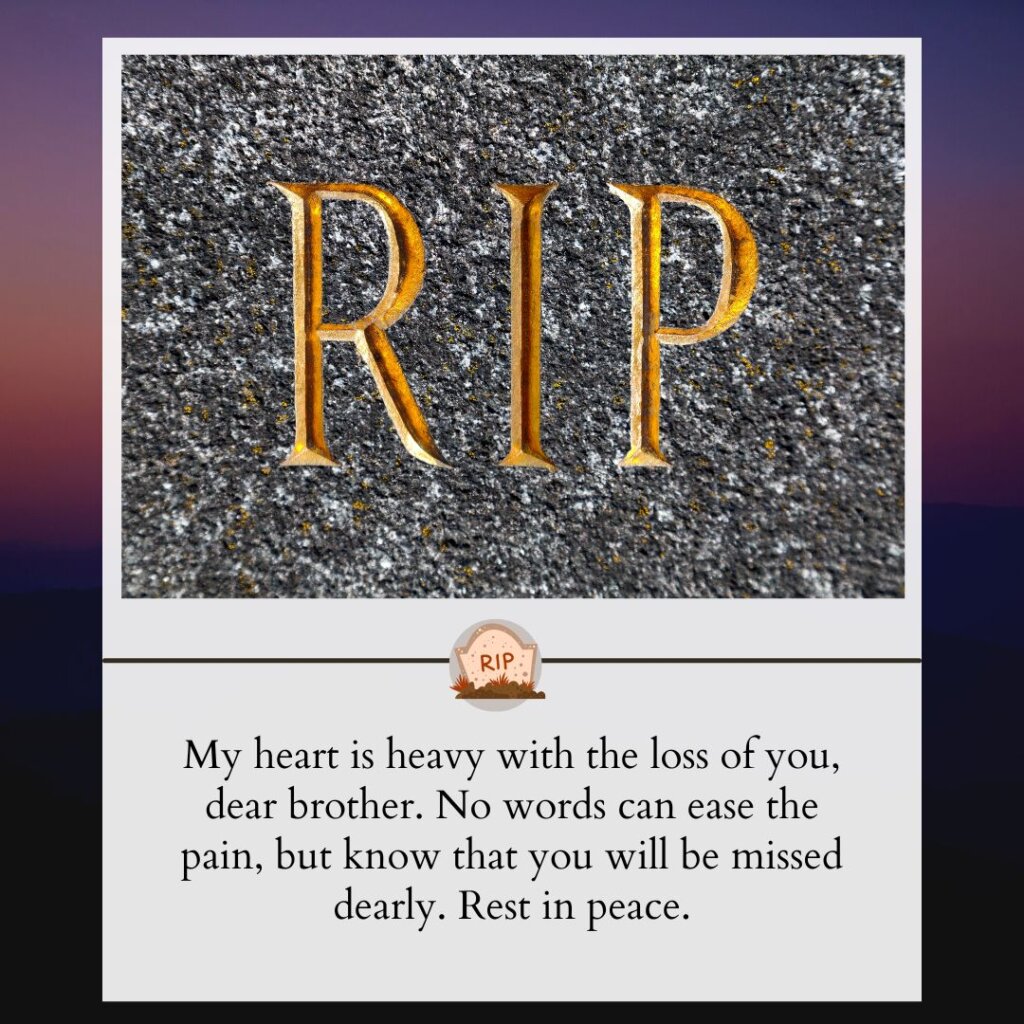 Rest in Peace Messages