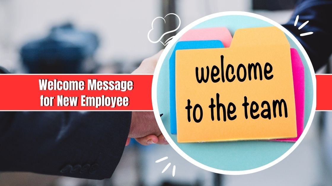 Welcome Message for New Employee