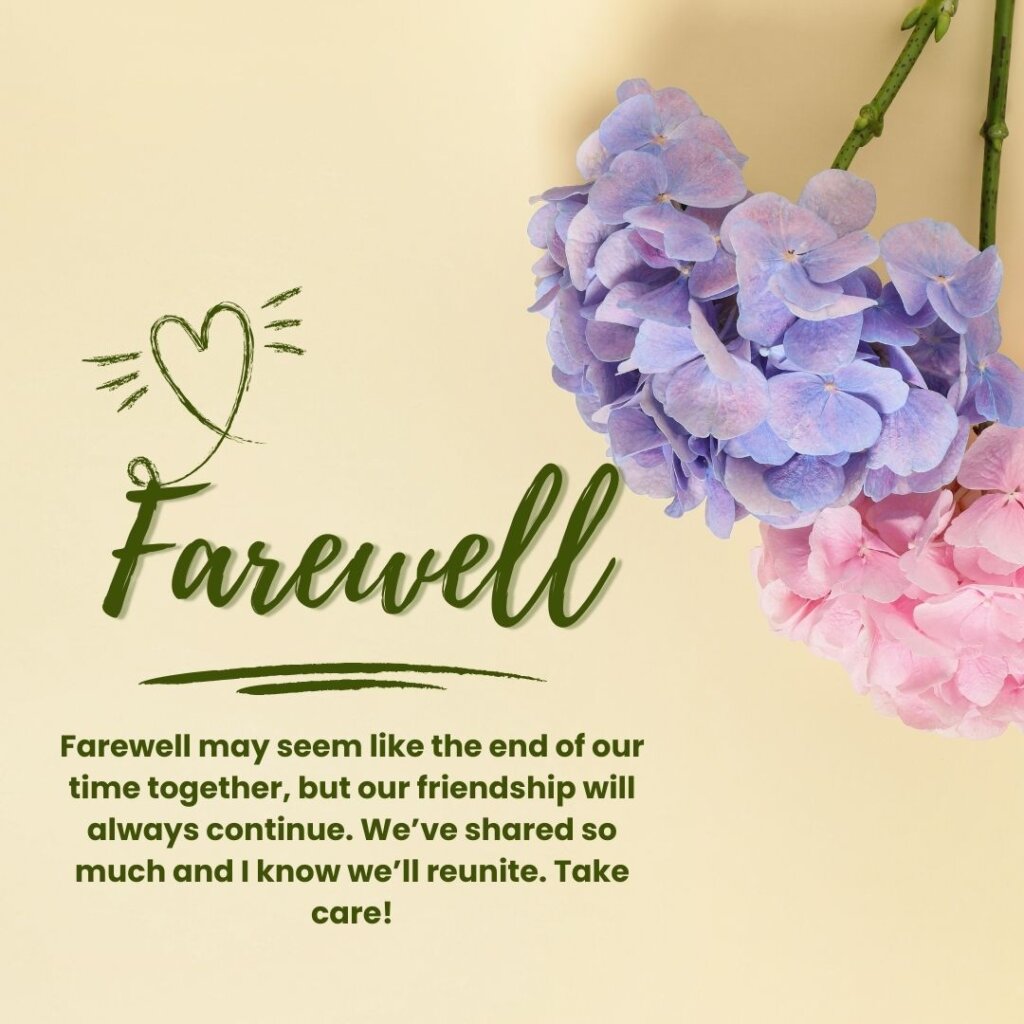 farewell messages-wishes