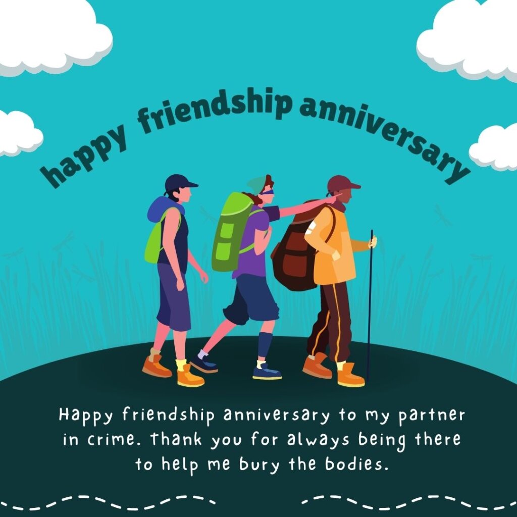 friendship anniversary wishes