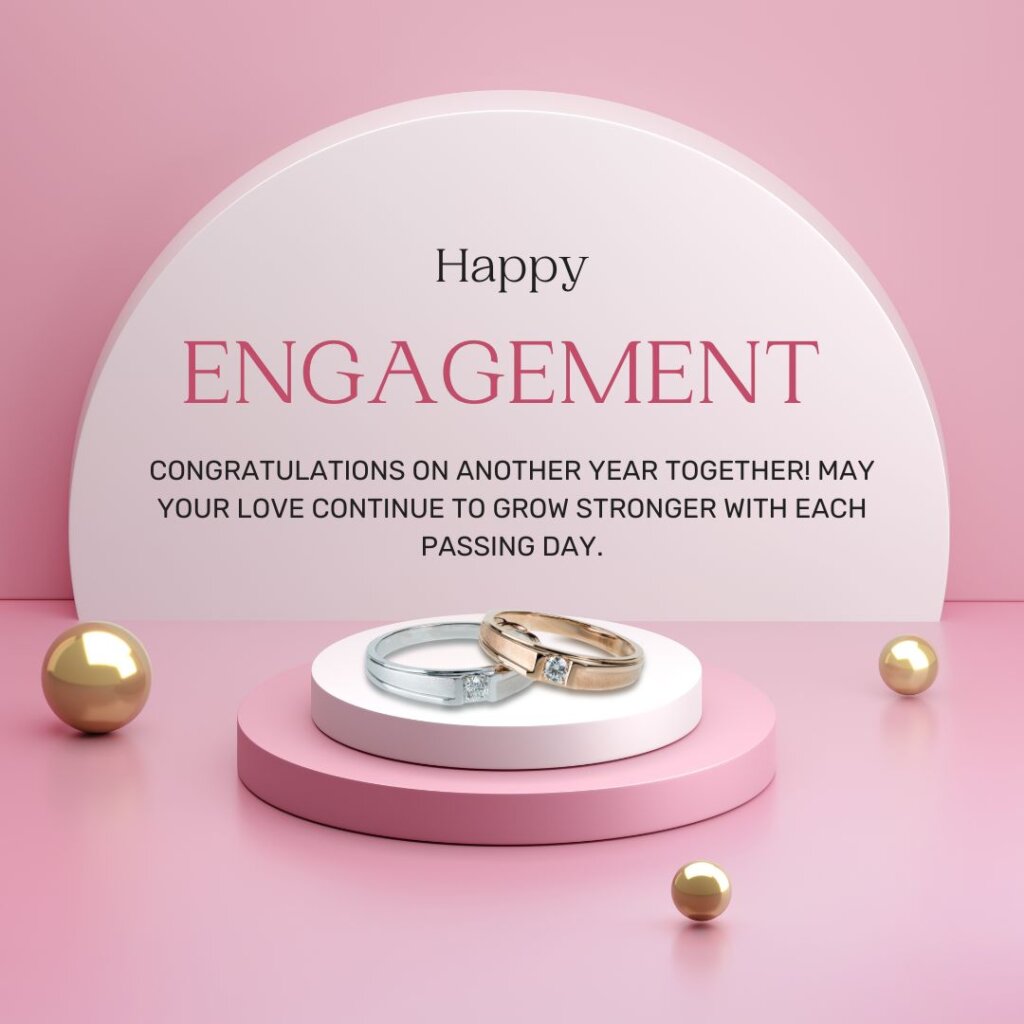 Engagement wishes for hubby