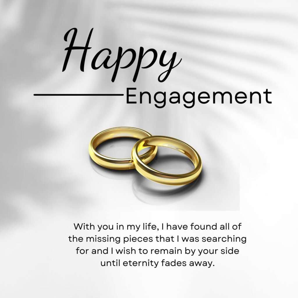 happy engagement wishes