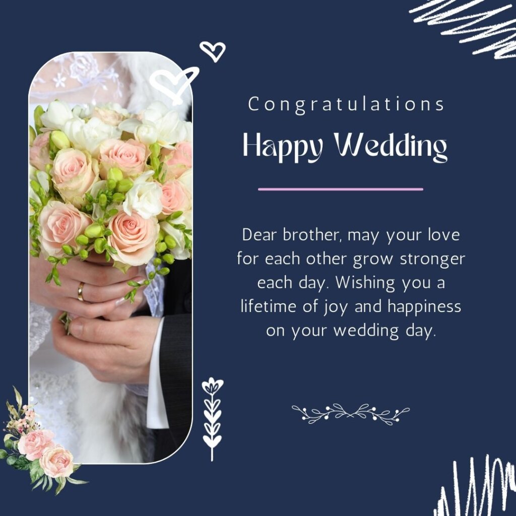 120+ Wedding Wishes For Brother: Best Blessing Marriage Quotes