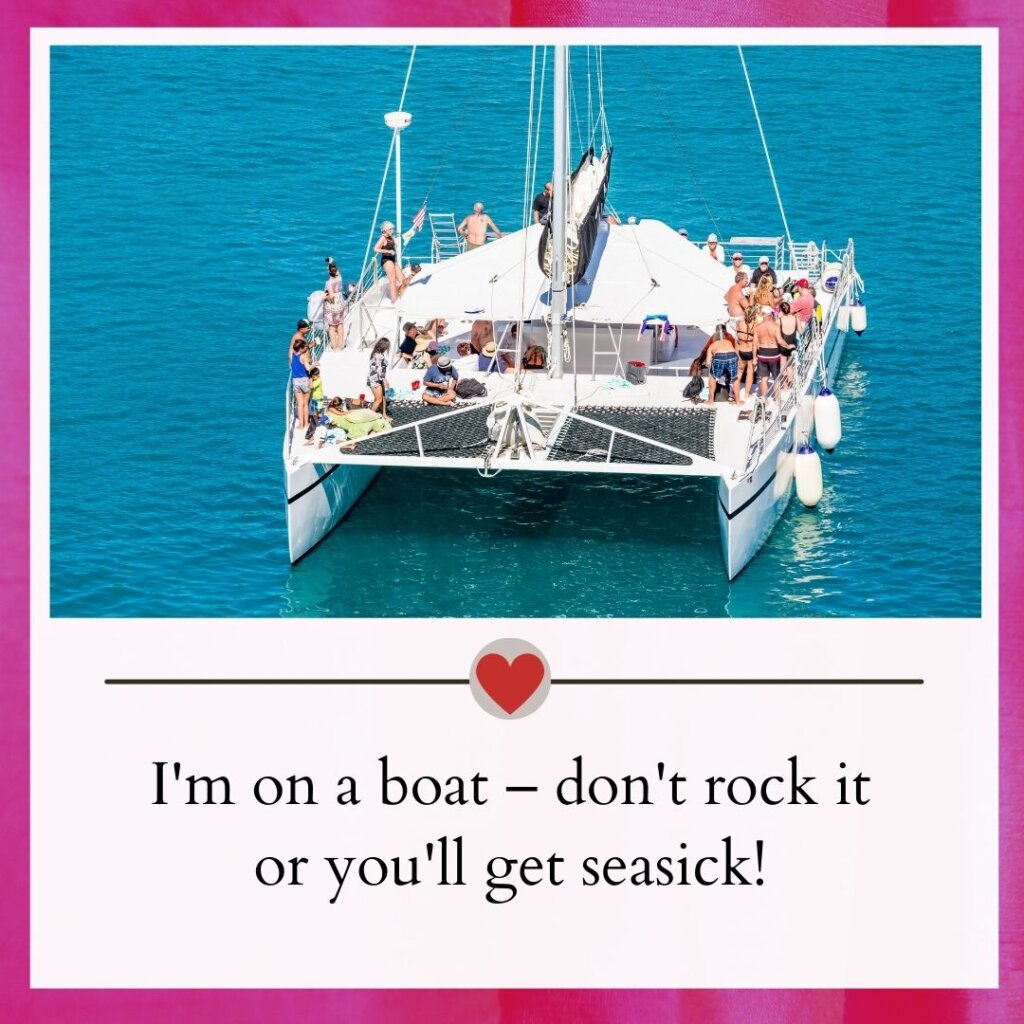 Boat captions