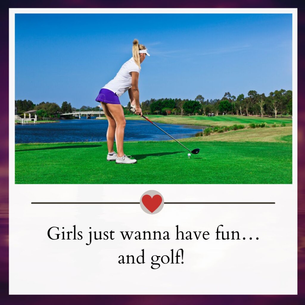 Golf captions