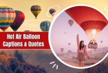 Hot Air Balloon Captions & Quotes