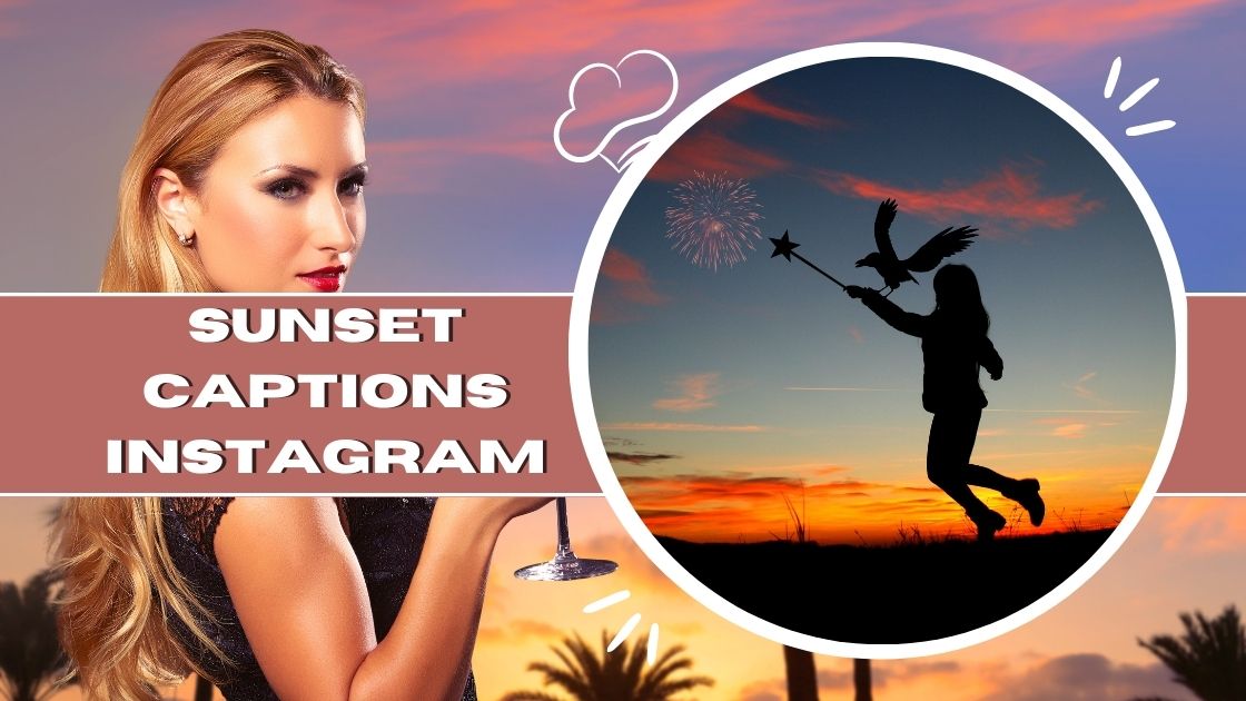 sunset captions for instagram