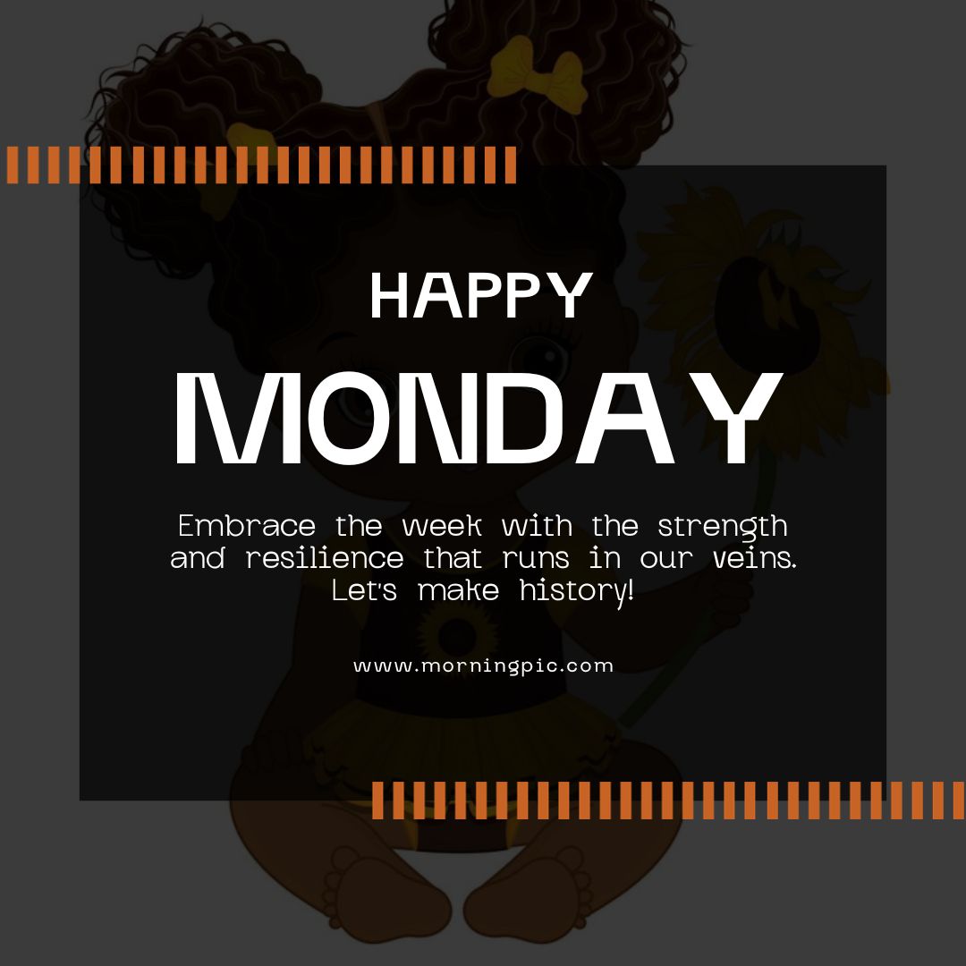 African American Happy Monday Images