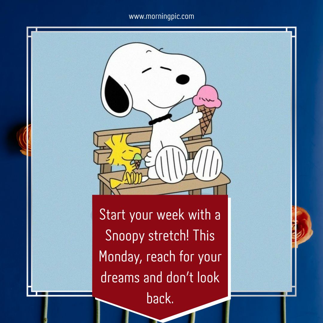 Snoopy Happy Monday Images