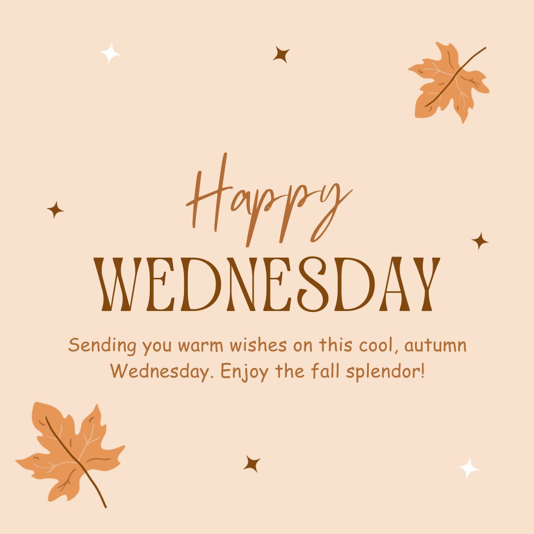 happy wednesday images fall