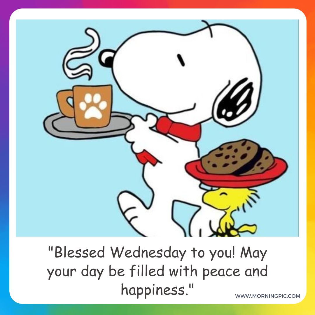 snoopy happy wednesday images