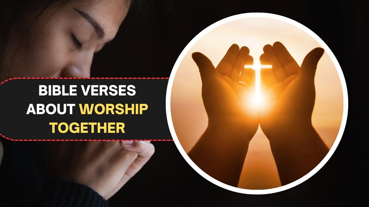 bible verses about worship together