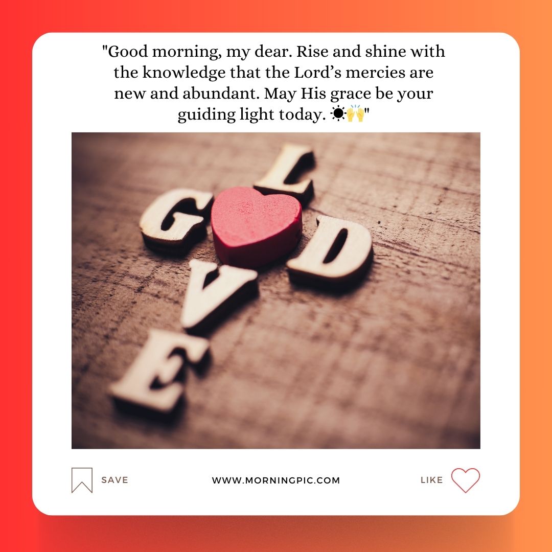 Christian Good Morning Messages for Him