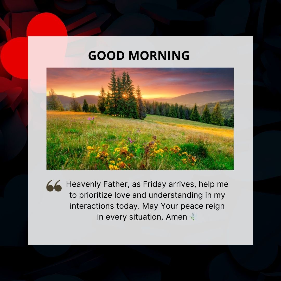 Friday Morning Prayer