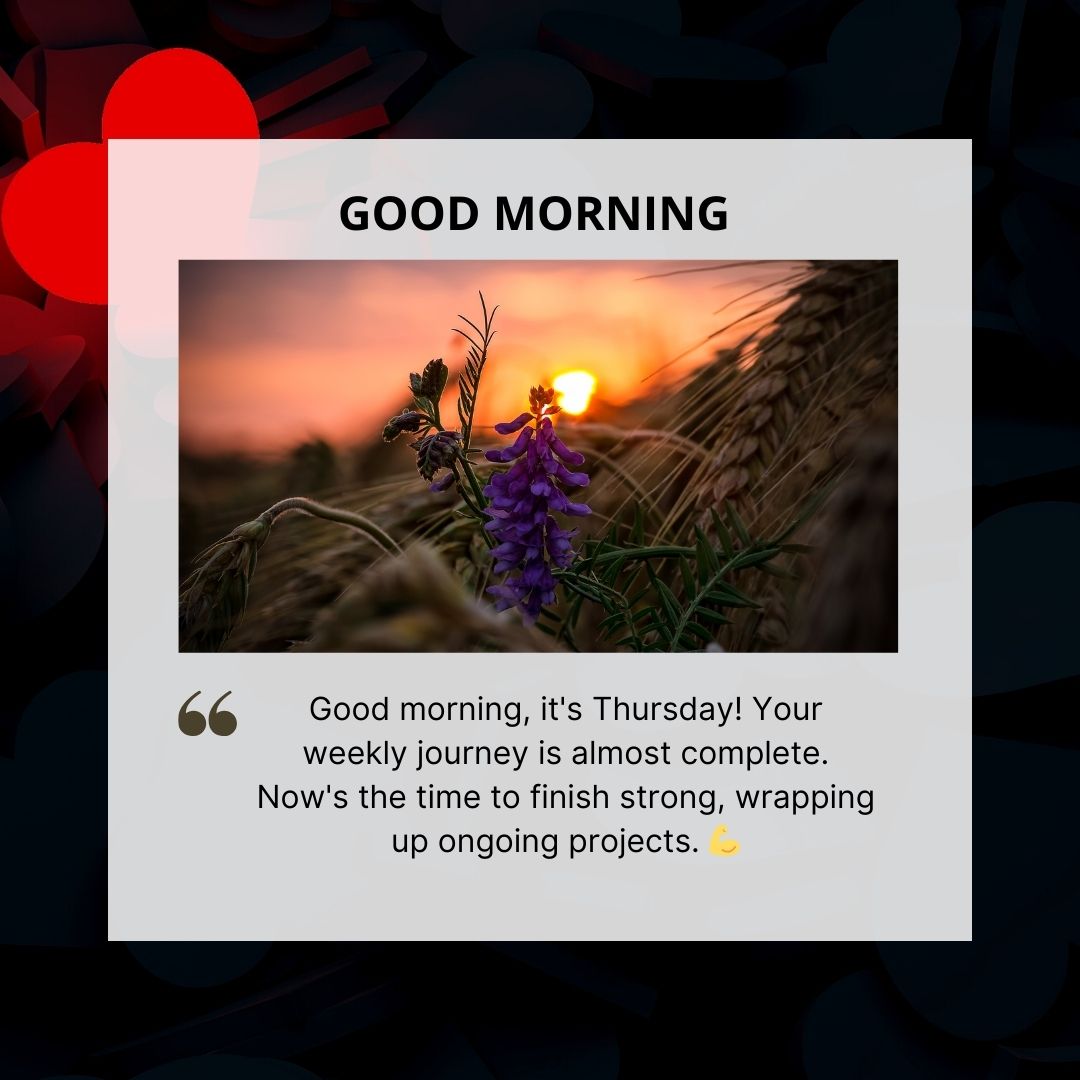 Thursday Morning Greetings